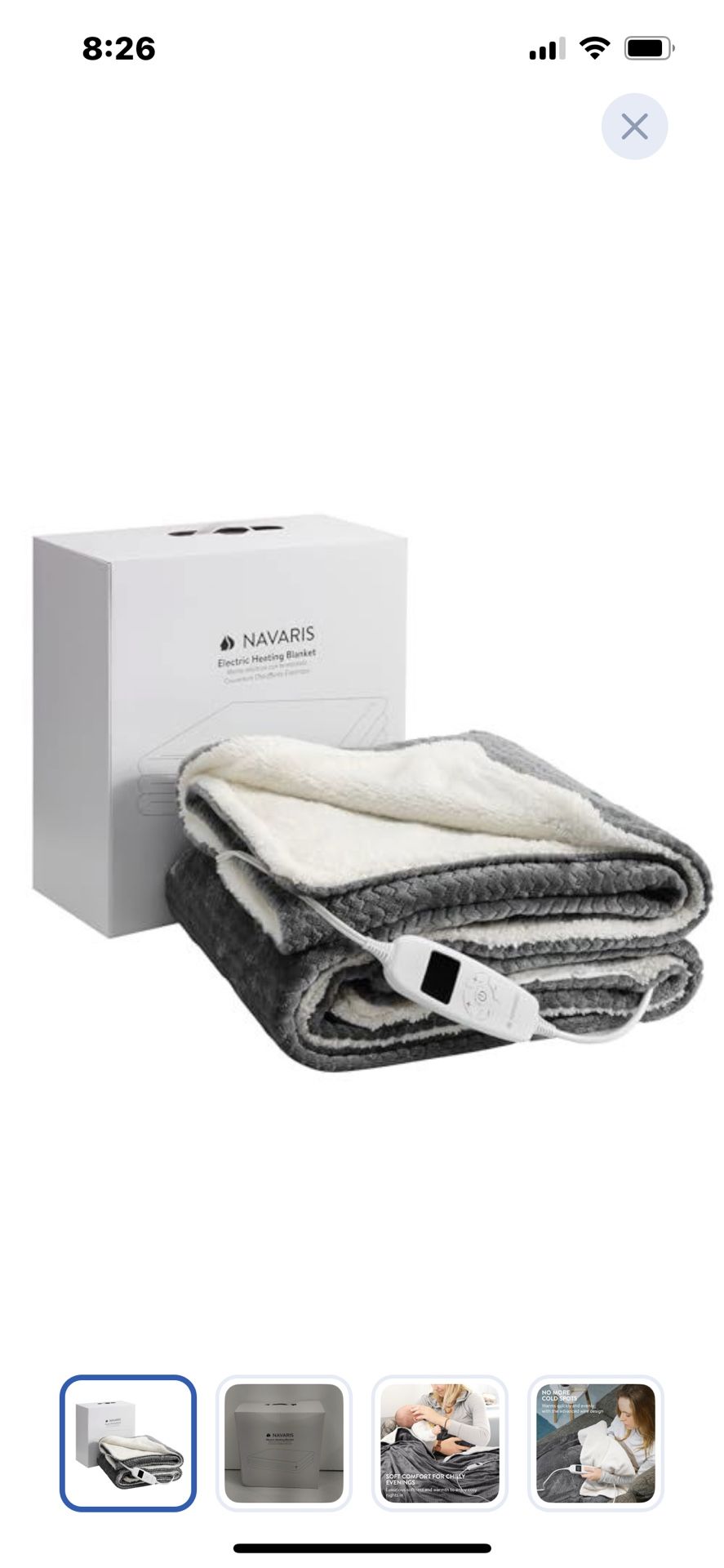 Heated Throw Blanket