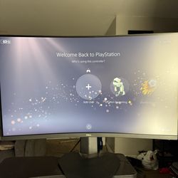32” Dell Curved Gaming Monitor 