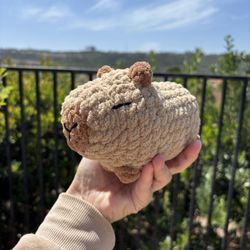 Crochet Capybara Handmade 🧶 Crochet 🧶 Plushie 