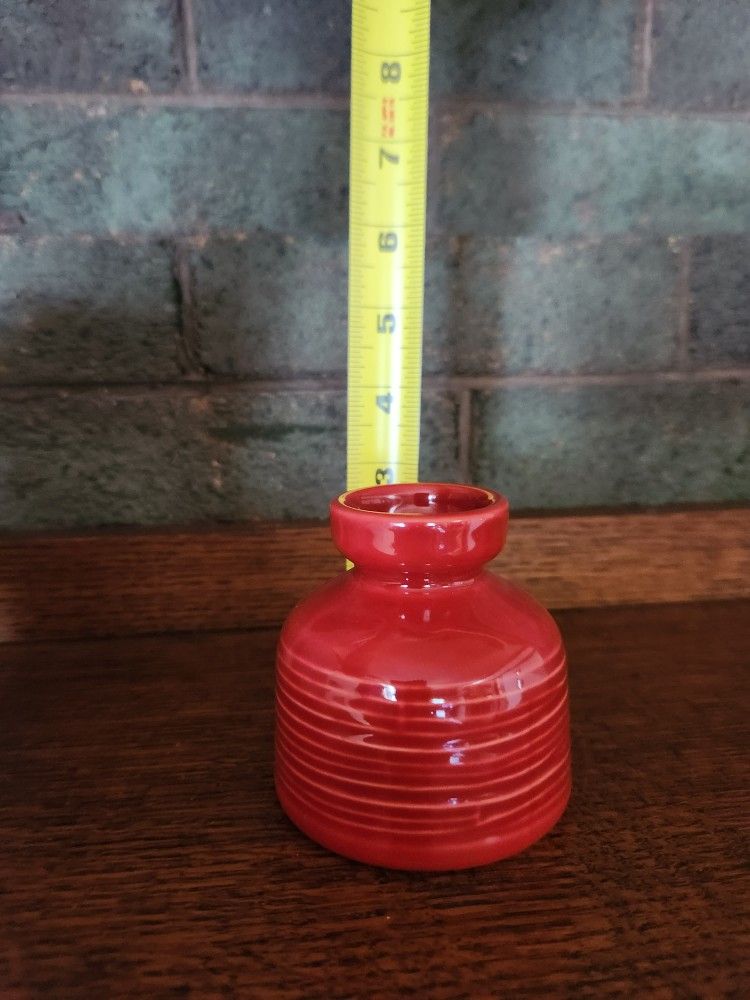 Small Red Pottery Vase