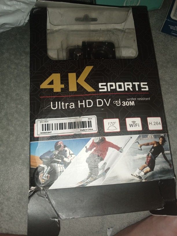 4k Sport Ultra Hd Dv Water Resistant 30m