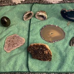 Different Types Of Crystal Rock And Eggs