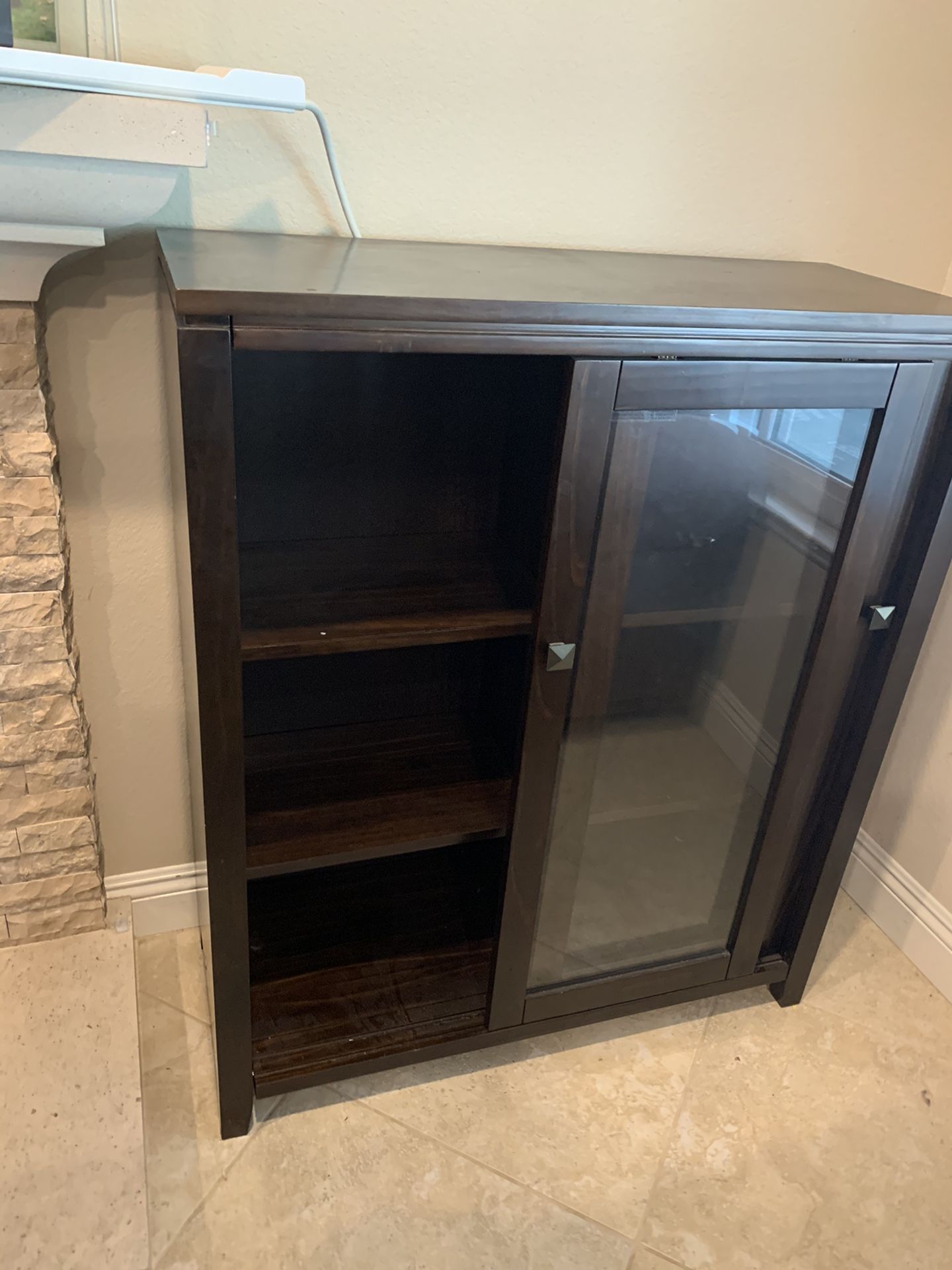 Espresso Cabinet