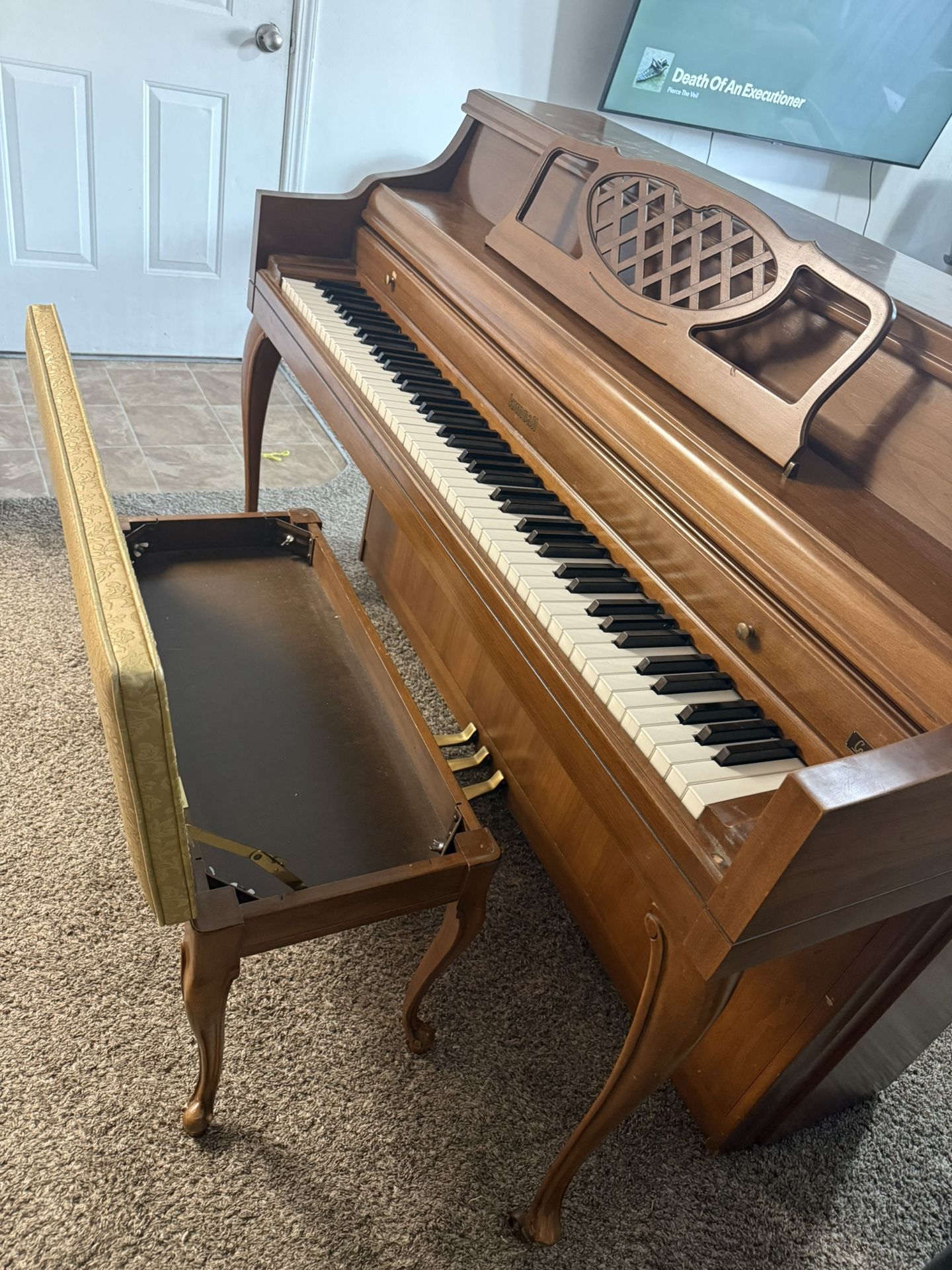 Kimball Piano Genuine Hardware