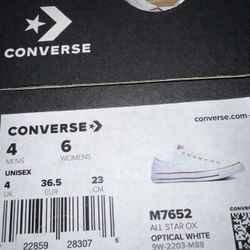 low converse white