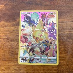 2023 POKEMON SWORD & SHIELD CROWN ZENITH #160 FULL ART/PIKACHU LP