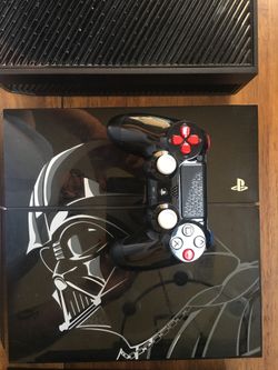 Star Wars PlayStation ps4 with wireless controller