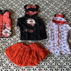 Toddler Girl Minnie Mouse Bundle Size 5-6