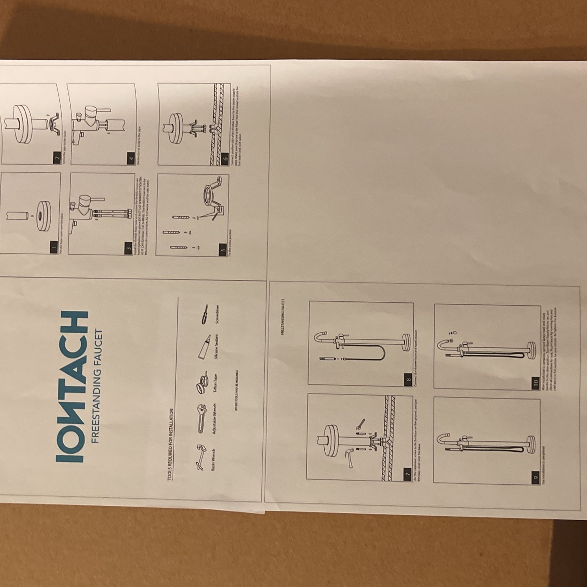 Freestanding faucet