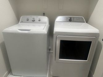 GE washer and dryer