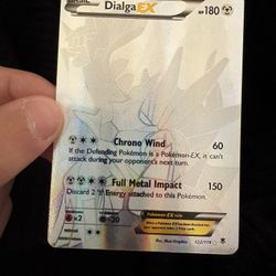 Silver Dialga Ex Very Rare 
