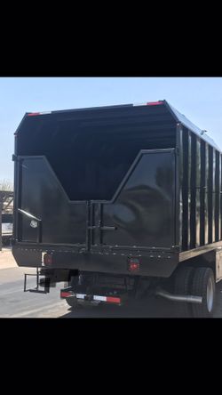 Dump trailer and truck