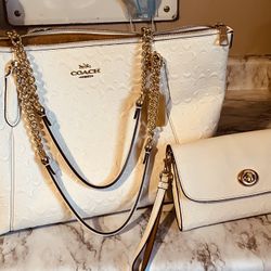 ❤️😍👜bolso Y Wallet Coach 💯 Originales 