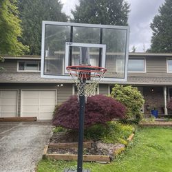 Basketball Hoop W/adjustable Height $25