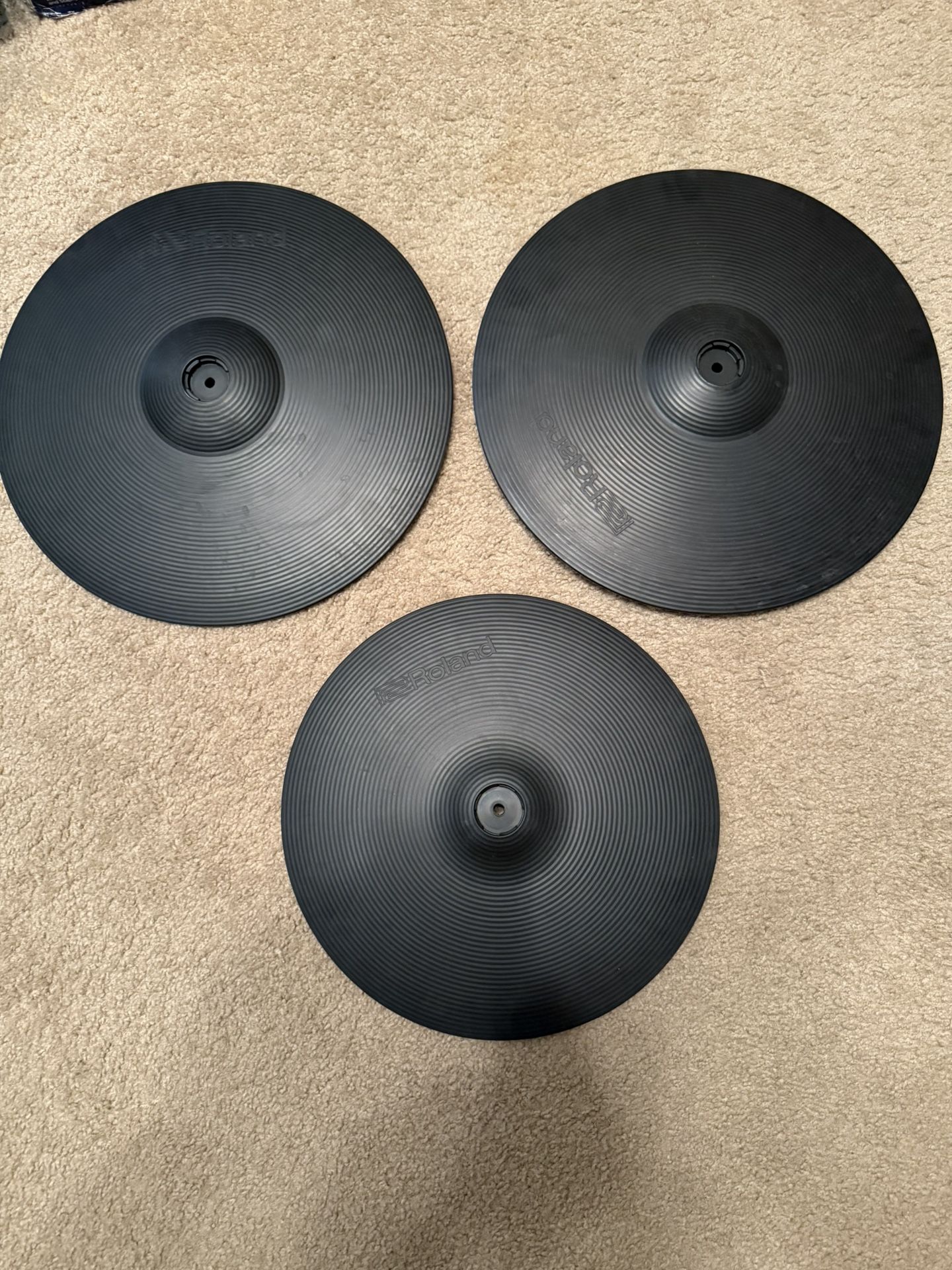 Roland Electronic Drum Cymbals Cy14 Cy16