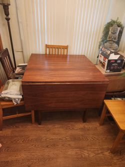 Table and chairs