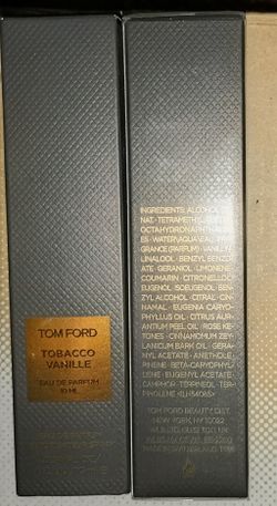 Tom Ford Tobacco Vanille 10ml Travel Spray - New & Sealed