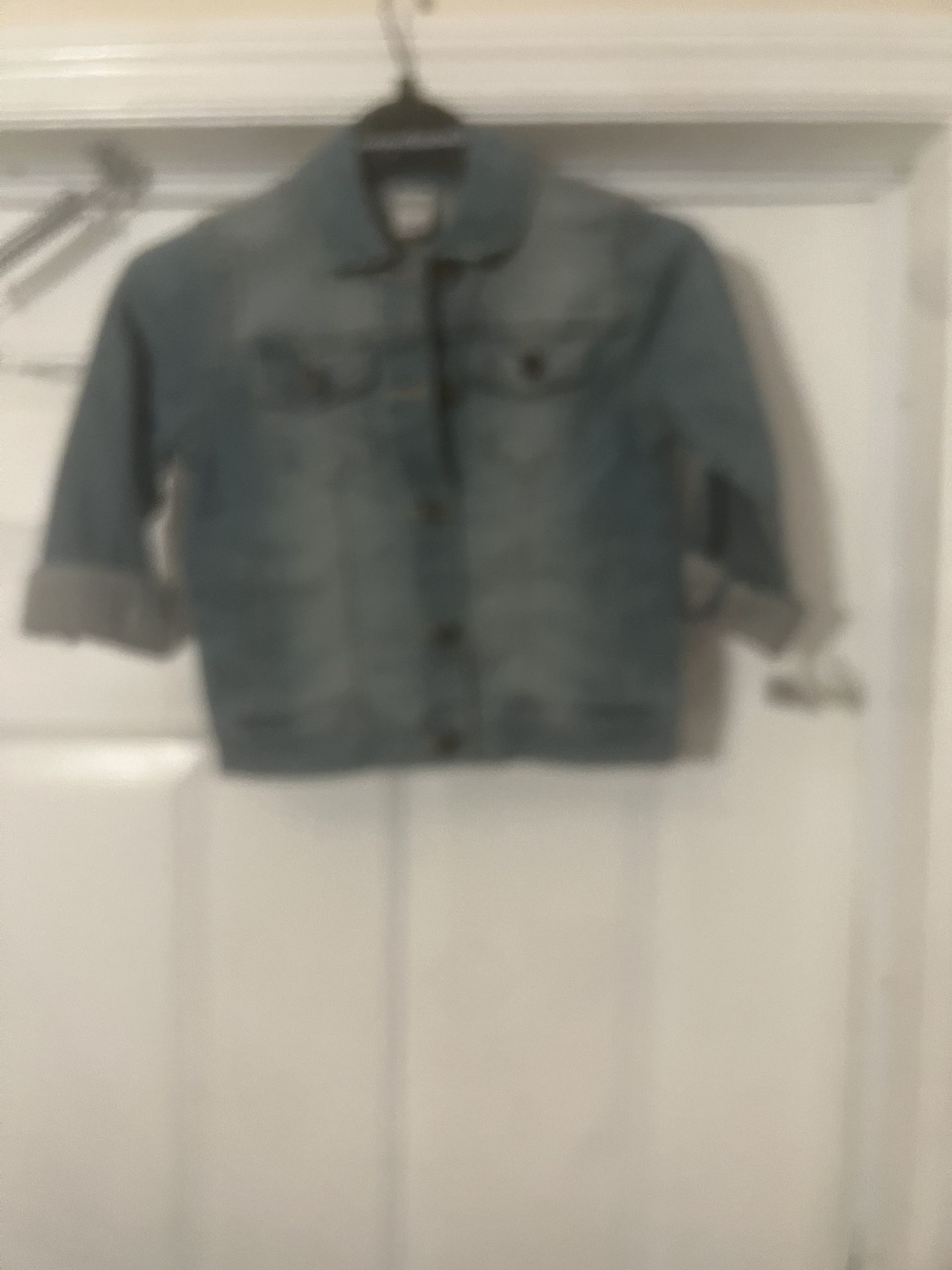 New Size 5 Jean Jacket $10.00