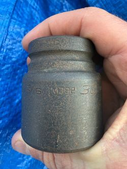Snap On socket- 1- 3/16