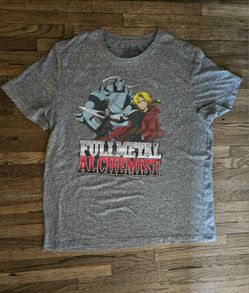 FULL METAL ALCHAMIST ADULT UNISEX (LARGE SIZE) GREY