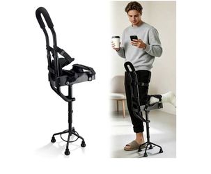Hands-Free Knee Crutch Leg Walker for Foot & Ankle Injuries - Open Box