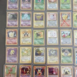 Vintage Holo Pokemon Card Lot