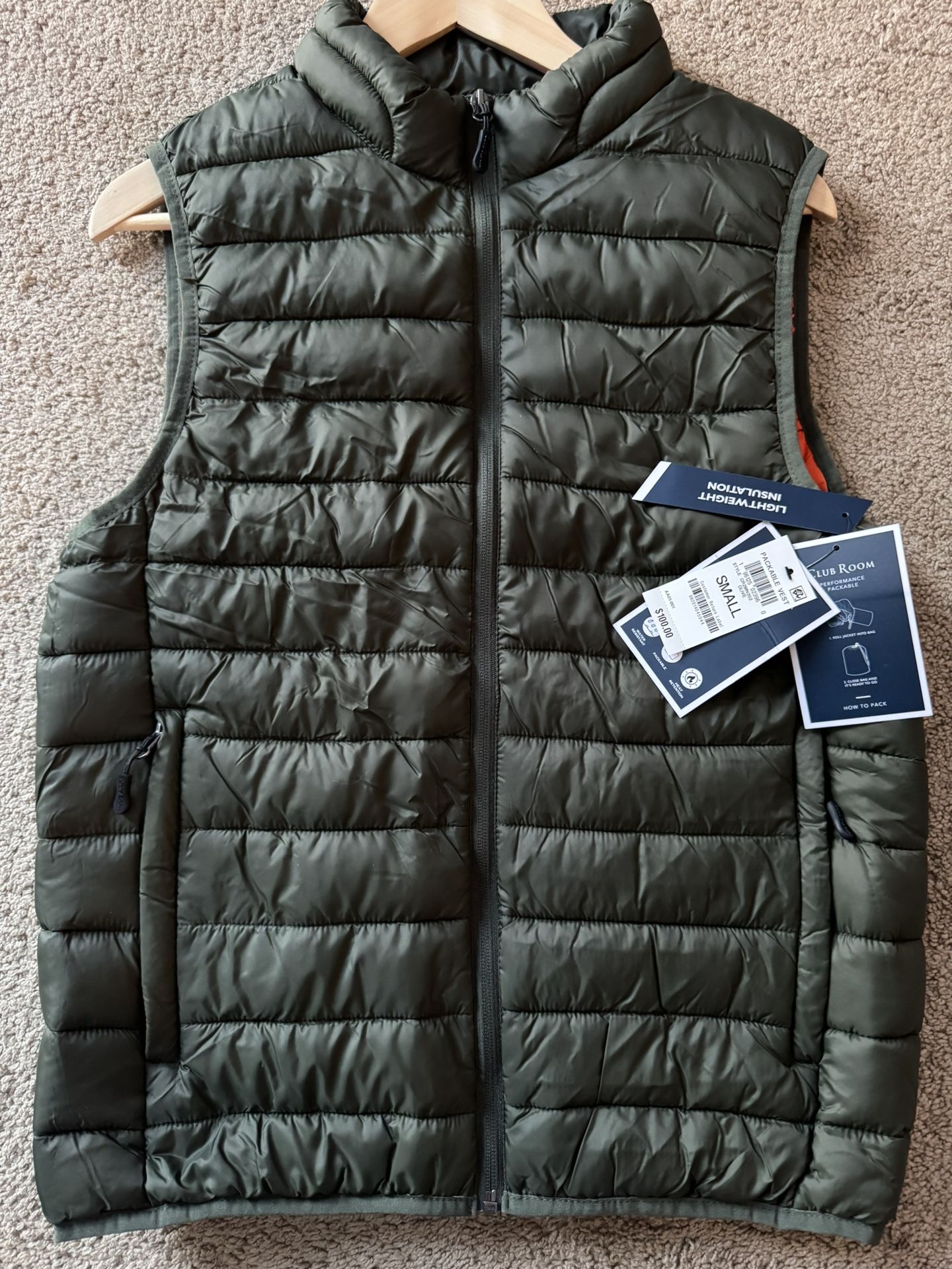 Club Room Insulated Vest