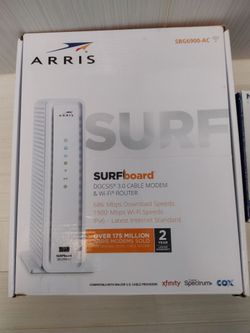 Arris cable modem and Wi-Fi router