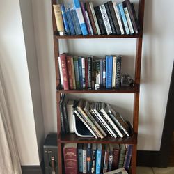 Book Shelf With Or Without Books