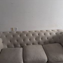 Cream Colored Couch 