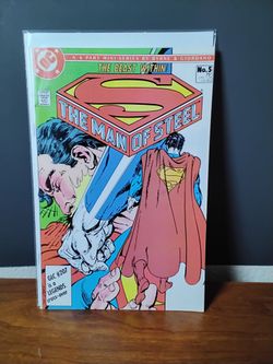 Superman The Man Of Steel #5 Mini Series (1986)