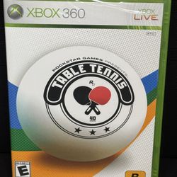 Rockstar Games  Table Tennis Game - Brand New Sealed 