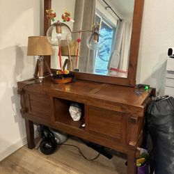 Rustic Wooden Cabinet