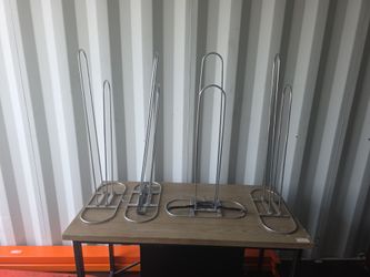 4 x Chrome Hanger Stacker