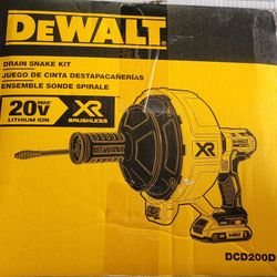 Dewalt Drain Snake Kit (DCD200D1)