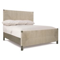 Alannis Rustic Grey Queen Panel Bed