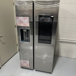 New Smart Hub Fridge Stainless Steel 1 Year Warranty 