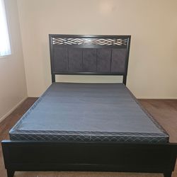 Queen Bed and Bed Frame