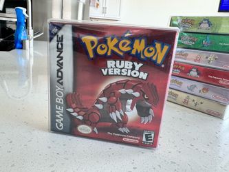 Pokémon Ruby Version •100% OEM Cartridge • Tested & Saves