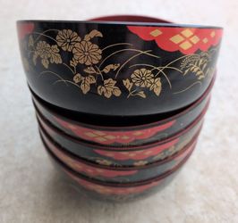 Japanese Pattern Bowls