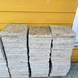 12” X 12” Tile Granite Top Smooth