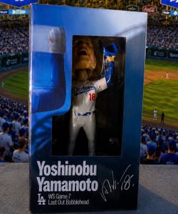 Dodgers Yoshinobu Yamamoto bobblehead 2026