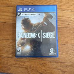 Tom Clancy’s Rainbow Six Siege Ps4 Game