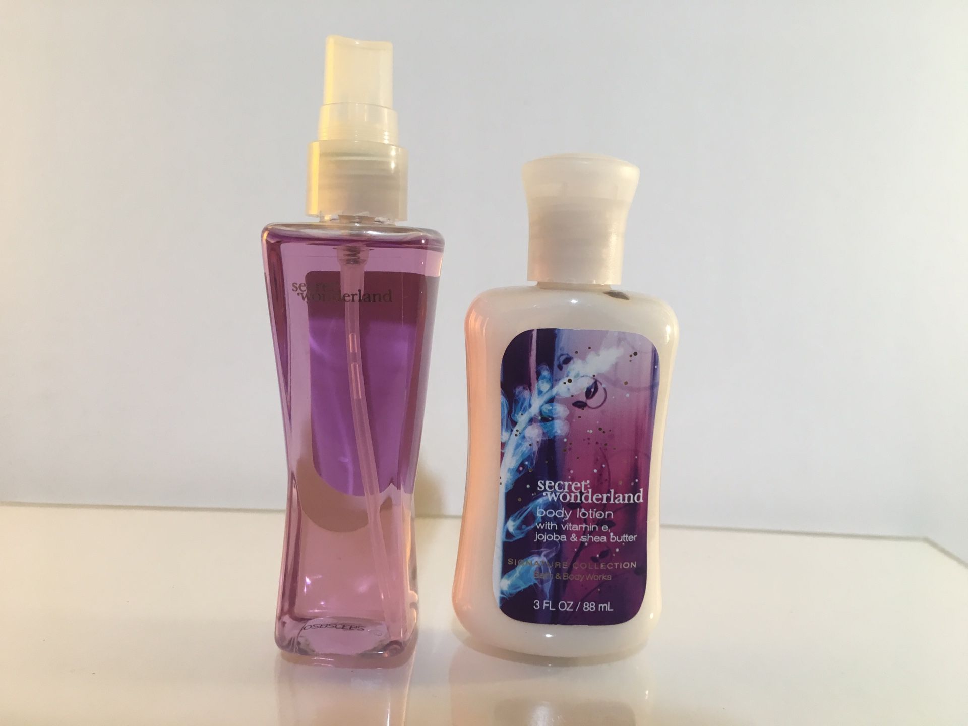 Bath & Body Works Secret Wonderland Fragrance Mist & Body Lotion
