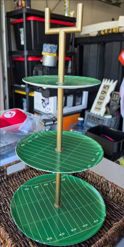 Football desert tray