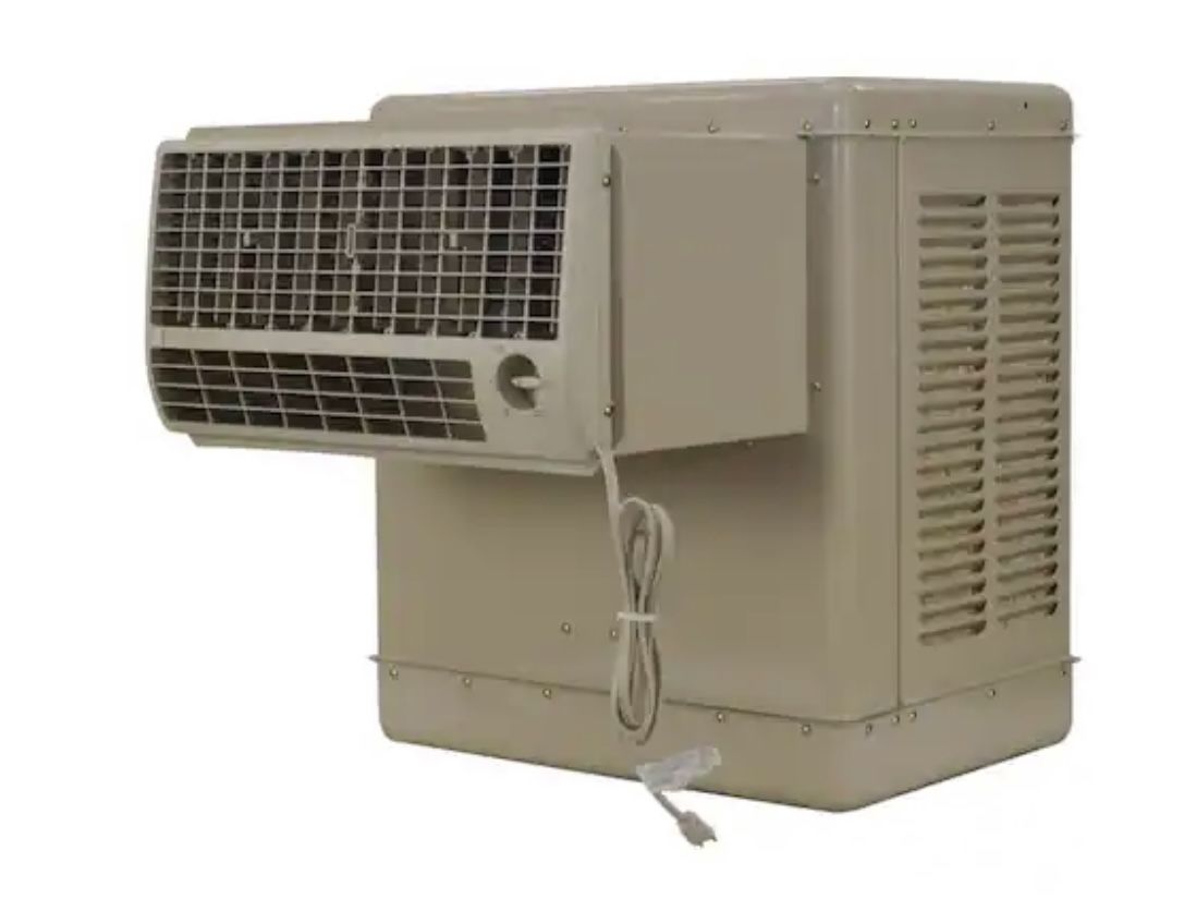 Champion Cooler 2800 CFM 2-Speed Window Evaporative Cooler for 600 sq. ft. (with Motor)