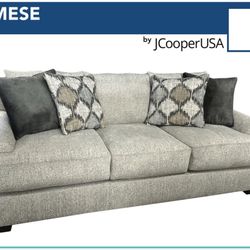 Burmese Sofa And Loveseat 