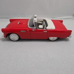 Signature Models 1:24 1955 Ford Thunderbird Red/White Die-Cast Car (UA)
