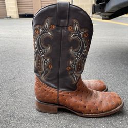 Ostrich Boots - Carreta Boots 