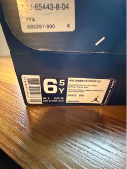 Jordan Fututes 6.5 y New